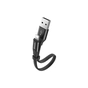 Дата кабель USB 2.0 AM to Lightning 0.23m 2A black Baseus (CALMBJ-B01) - уменьшенное изображение 2