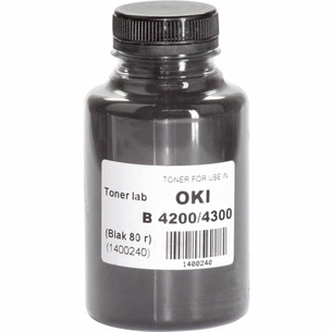 Тонер OKI B4200/B4300, 80г Black TonerLab (1400240) зображення 1