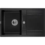 Мийка кухонна GRANADO комплект VALENCIA black shine_чаша праворуч (ksg0701R) - зменшене зображення 5