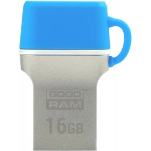 USB флеш накопичувач Goodram 16GB ODD3 Dual Drive Blue USB 3.0 Type C (ODD3-0160B0R11) зображення 1