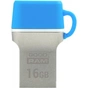 USB флеш накопичувач Goodram 16GB ODD3 Dual Drive Blue USB 3.0 Type C (ODD3-0160B0R11) - зменшене зображення 1