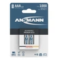 Аккумуляторы Ansmann AAA/HR03 NI-MH 1000 mAh BL 4 шт - уменьшенное изображение 1