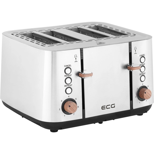 Тостер ECG ST 4767 Timber - зображення 1