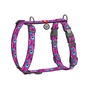 Шлея для собак WAUDOG Nylon анатомічна H-подібна з QR-паспортом "Око монстра" пластиковий фастекс, L (345-4049) - зменшене зображення 1