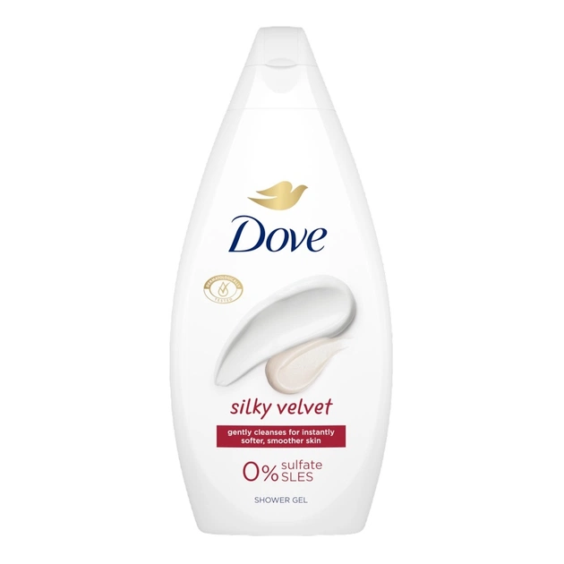 Гель для душу Dove Шовковистий оксамит 450 мл (8720181468438) - зображення 1