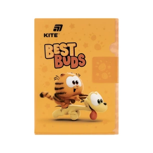 Папка - куточок Kite із клапаном A4 Garfield- 2 (GF25-248-2) изображение 1
