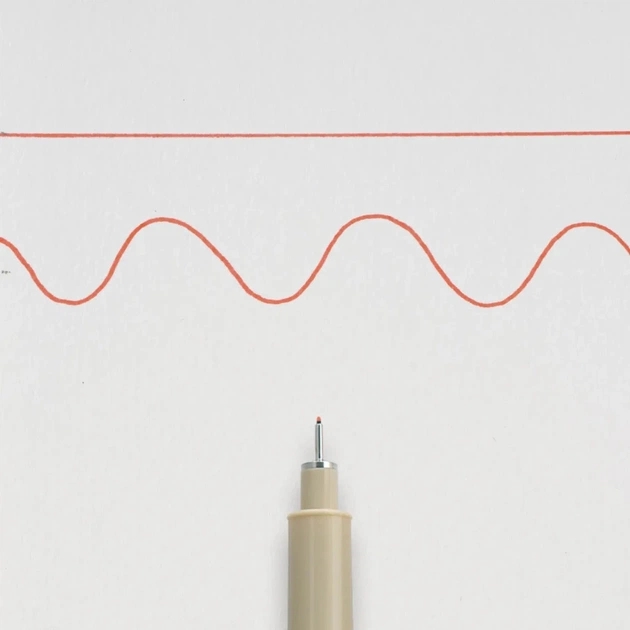 Лайнер Sakura Pigma Micron (0.2) 0,3 мм Червоний (084511318403) - picture 4