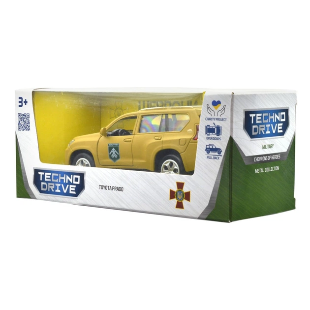 Машина TechnoDrive серії Шеврони Героїв - Toyota Prado - Хартія (KM6188) - picture 5