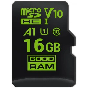 Карта пам'яті Goodram 16GB microSD class 10 UHS-I V30 (M1A0-0160R11-A1) зображення 1