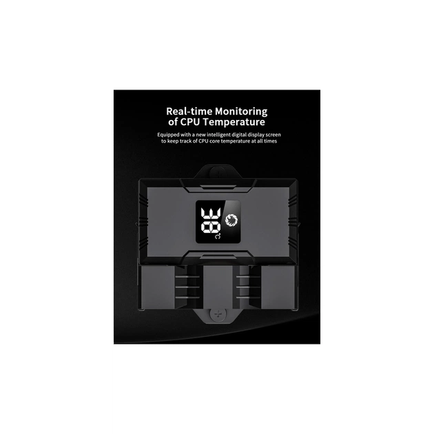 Кулер до процесора Gamemax Gamma 90 Digital BK - picture 9