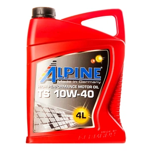 Моторна олива Alpine 10W-40 ТS 4л (0085-4) зображення 1