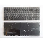 Клавіатура ноутбука HP EliteBook 840, 850 G1/G2, ZBook 14 G1/G2 чорна зі сріблястою рамкою та підсвіткою (A46121) - зменшене зображення 1