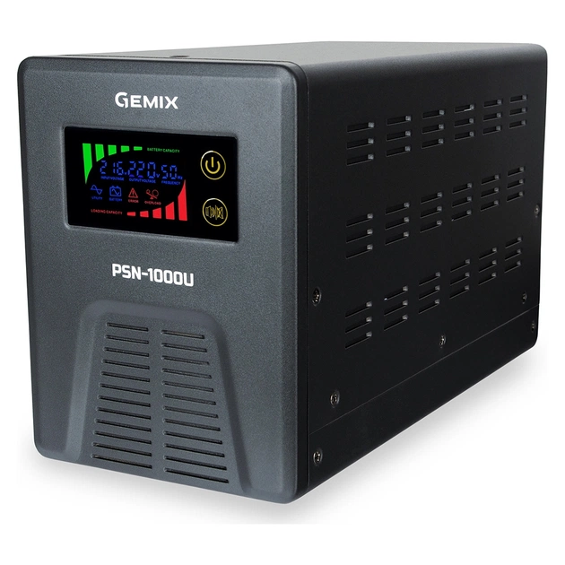 Пристрій безперебійного живлення Gemix PSN-1000U (PSN1000U) - зображення 1