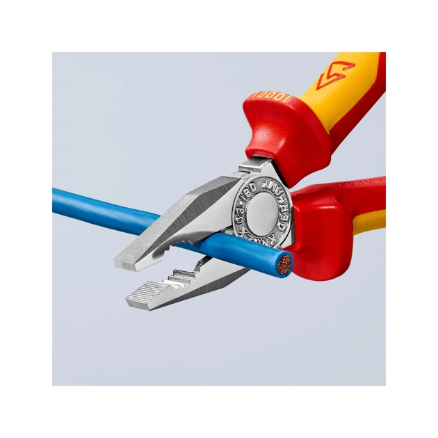 Плоскогубці KNIPEX комбіновані діелектричні VDE (03 06 160) - зображення 4