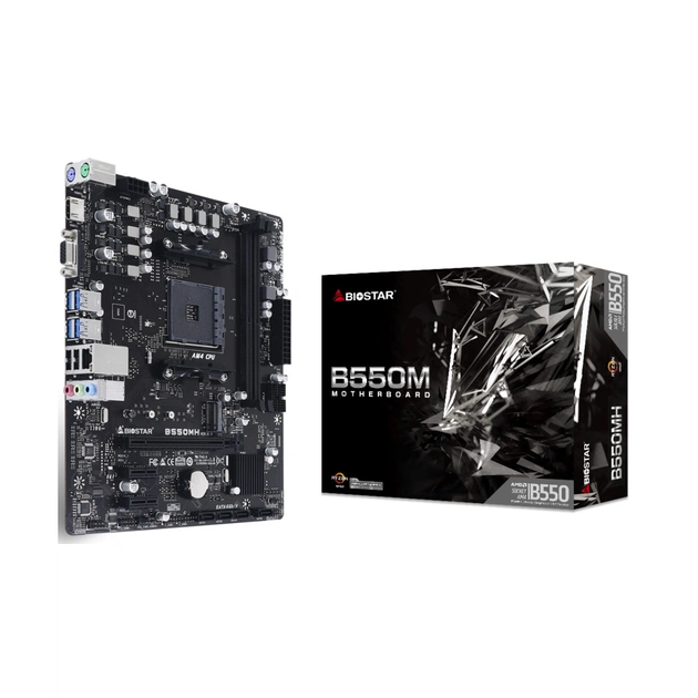 Материнська плата Biostar B550MH - зображення 1