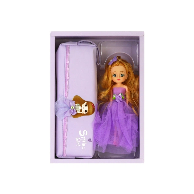 Пенал Cool For School Набір з лялькою Фіолетовий (CF6861-purple) - зображення 1