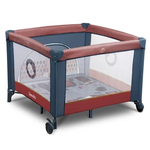 Дитячий манеж Lionelo Sofie колір - cobalt red (LO.SO04) зображення 1