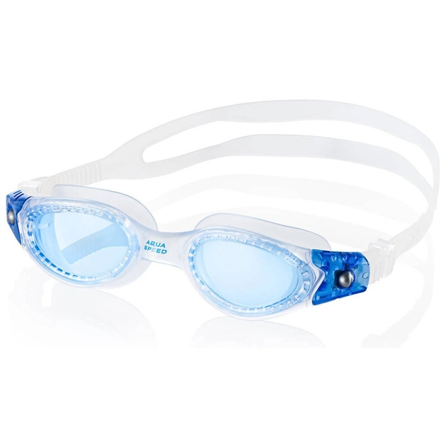 Очки для плавания Aqua Speed Pacific JR 081-61 6147 прозорий/синій OSFM (5908217661470) - изображение 1