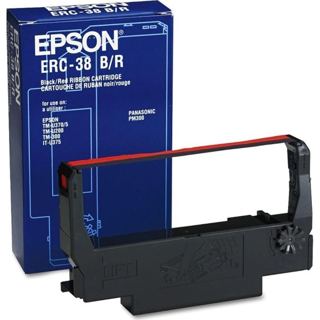 Картридж Epson ERC-38 Black Ribbon Cassette (C43S015374 / C43S015244) - picture 2