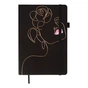 Книга записная Buromax RELAX А5 96 листов, чистый (черн. бум.) черный (BM.295405-01) - уменьшенное изображение 1