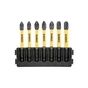 Набір біт DeWALT в касеті для Tough Case, FlexTorq, L=57 мм, Рz2 - 7 шт. (DT70821) - зменшене зображення 1
