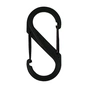 Карабін туристичний Nite ize Plastic Carb S Biner Size 6 NI676 All Black (4823082709571) - зменшене зображення 1