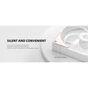 Кулер до корпусу ID-Cooling AS-120-ARGB-W TRIO - зменшене зображення 12