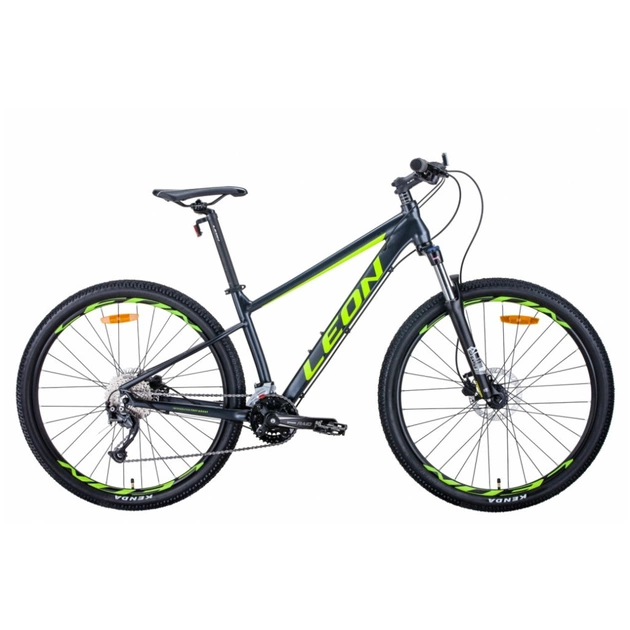 Велосипед Leon 27,5" XC-70 рама-20" 2021 Anthracite/Yellow (OPS-LN-27.5-102) - зображення 1