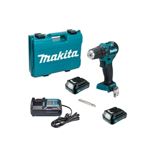 Шуруповерт Makita DF332DWYE, 10.8V, АКБ 2x1.5Ah, 21·35Нм, 0-450·0-1500об/хв, ЗП, кейс, 0.86кг (DF332DWYE) зображення 1