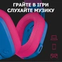 Навушники Logitech G435 Lightspeed Wireless Gaming Headset Blue (981-001062) - зменшене зображення 9