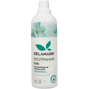 Гель для прання DeLaMark Universal 1 л (4820152330154) зображення 1