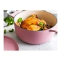 Каструля KitchenAid чавунна з кришкою 5,2 л Суха троянда (CC007431-001) - зменшене зображення 7