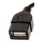 Перехідник USB AF to micro USB M 0.15m Patron (CAB-PN-USB-F-MICRUSB) - зменшене зображення 2