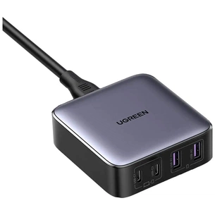 Зарядний пристрій Ugreen 4xUSB 65W (2хUSB-C+2xUSB-A) Gan CD327 (90747) изображение 1