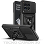 Чохол до мобільного телефона BeCover Military Tecno Camon 30 (CL6) Black (712170) - зменшене зображення 1