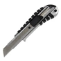 Ніж канцелярський Axent 18мм, METAL, rubber inserts, blister (6901-А) - уменьшенное изображение 1