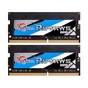 Модуль пам'яті для ноутбука SoDIMM DDR4 32GB (2x16GB) 3200 MHz Ripjaws G.Skill (F4-3200C22D-32GRS) - зменшене зображення 1