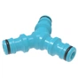Трійник для шлангу Cellfast трійник BASIC 1/2" для муфт 1/2, 3/4" (51-205H) - зменшене зображення 1