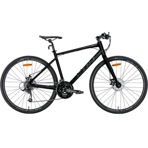 Велосипед Leon 28" HD-80 DD рама-21" 2022 Black/Grey (OPS-LN-28-022) зображення 1