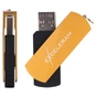 USB флеш накопичувач eXceleram 8GB P2 Series Gold/Black USB 2.0 (EXP2U2GOB08) - зменшене зображення 4