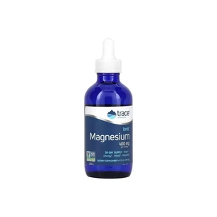 Мінерали Trace Minerals Магній іонізований у краплях, 400 мг, Ionic Magnesium, 118 мл (TMR-00353) зображення 1