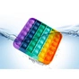 Антистрес Sibelly антистрес Pop It Rainbow Square (SB-PPIT-RNB-SQ) - зменшене зображення 6