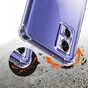 Чохол до мобільного телефона BeCover Anti-Shock Motorola Edge 50 Fusion Clear (712307) - зменшене зображення 3