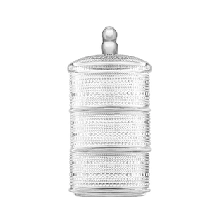 Цукорниця Ardesto Verbena, 12,5 х 25,5 см, скло, прозорий (AR5021) зображення 1
