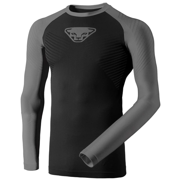 Термокофта Dynafit Speed Dryarn Mns L/S Tee 71056 0731 - 46/S - чорний (016.002.0713) - зображення 1