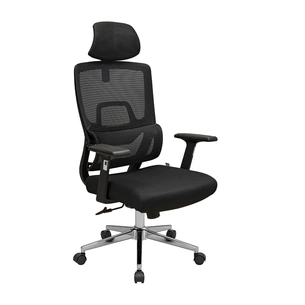Офісне крісло Richman Вектор Про Хром М-2 Сітка Чорна (R00000053311) зображення 1