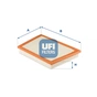 Повітряний фільтр для автомобіля UFI 30.621.00 - зменшене зображення 1