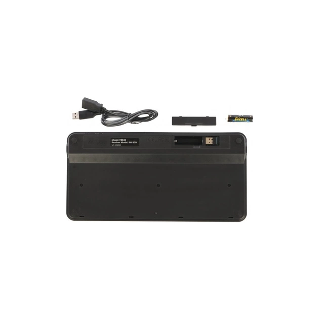 Клавіатура A4Tech FBK30 Wireless/Bluetooth Black (4711421972499) - зображення 6