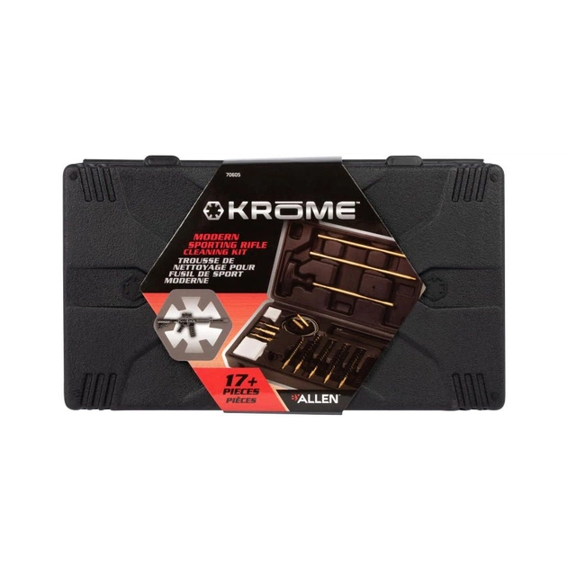 Набір для чистки зброї Allen Krome Modern кал 22 223 30 308 Black 17 предм (70605) - picture 9