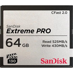 Карта пам'яті SanDisk 64GB CFast 2.0 Extreme Pro (SDCFSP-256G-G46D) зображення 1